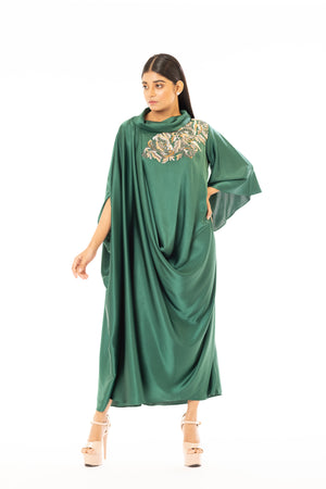 Cowl Neck Dress