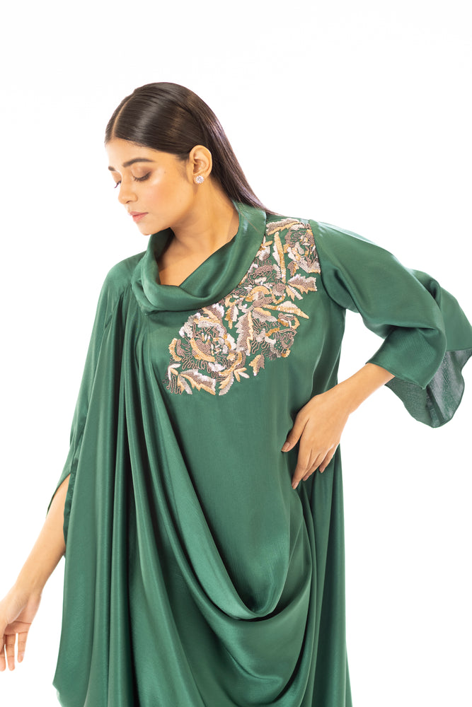 Cowl Neck Dress