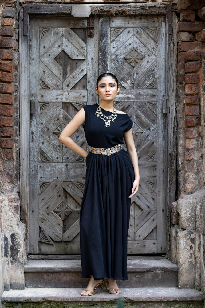 Sleeveless Skirt set