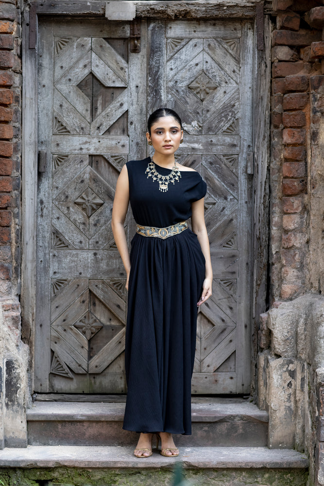 Sleeveless Skirt set