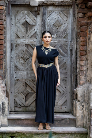 Sleeveless Skirt set