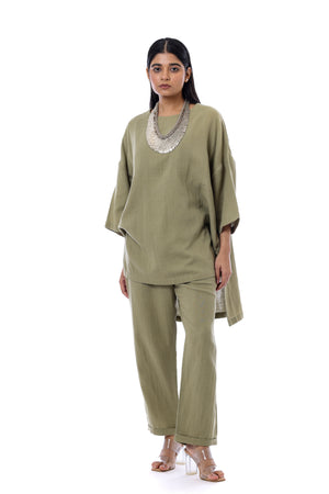 Cotton oversized co-ord Set