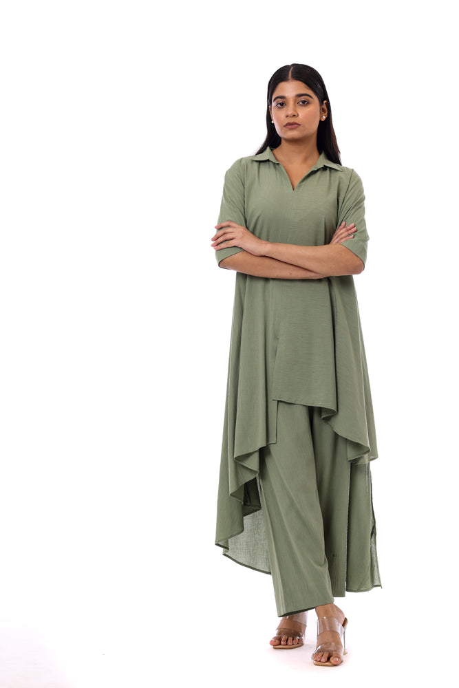 Shirt styled co-ord set