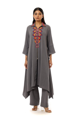 Embroidered Zip Set