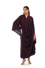 Kaftan Drape Dress