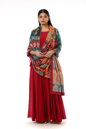 Mirror Dupatta Set