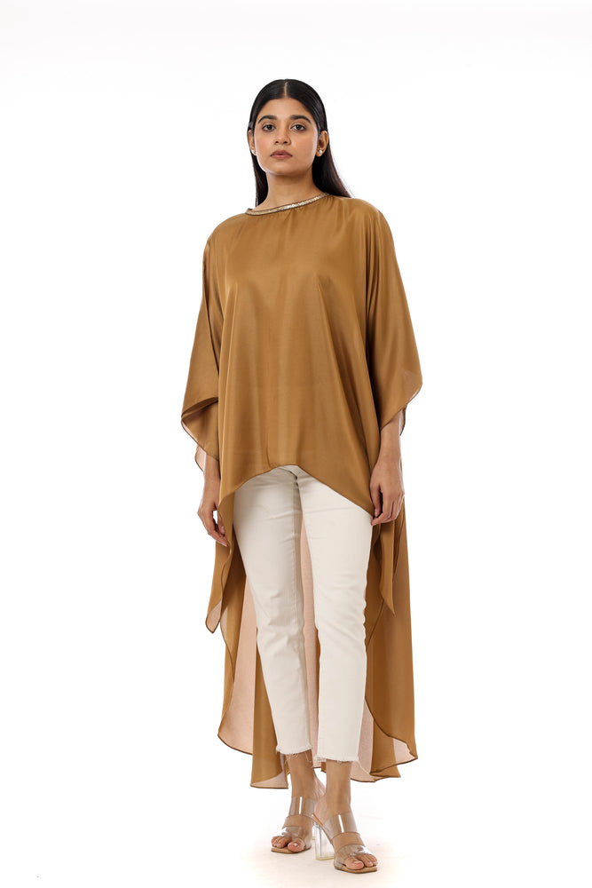 Jewelled Neck Cape