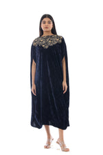 Velvet Embroidered Drape