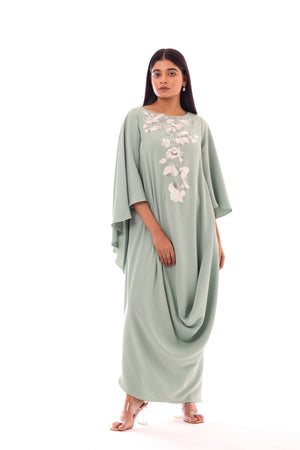 Asymmetric Drape Dress