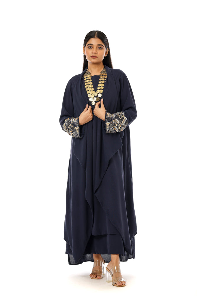 Double Layer Embroidered  Jacket