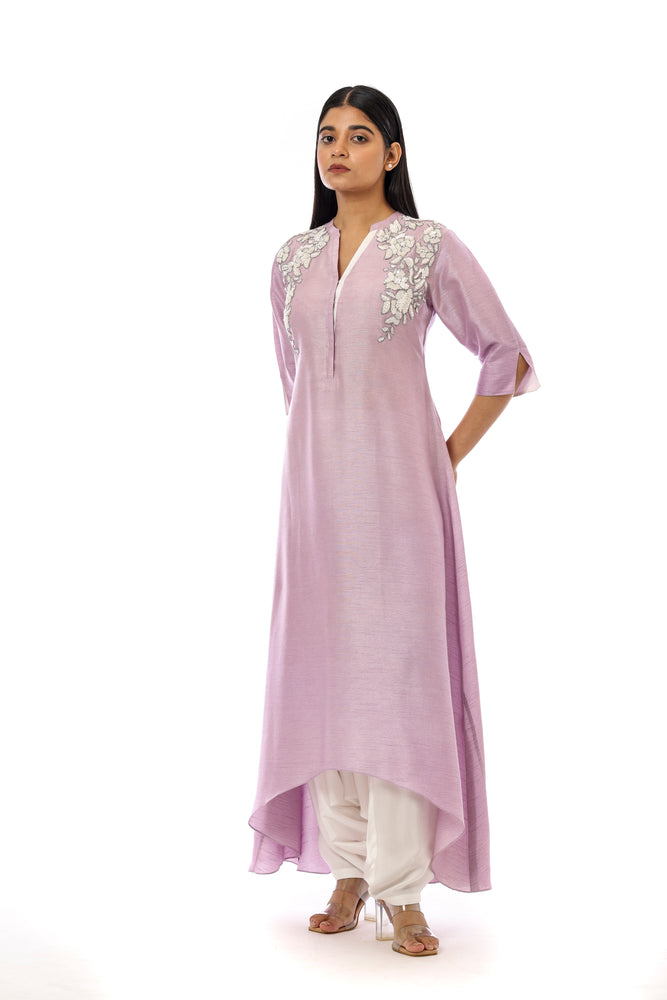 Yolk Embroidered Kurta