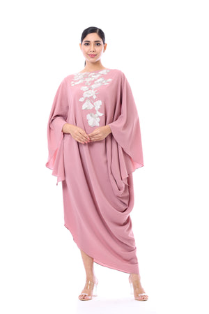 Asymmetric Drape Dress