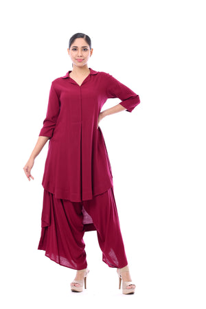 Coat collared Co-ord set