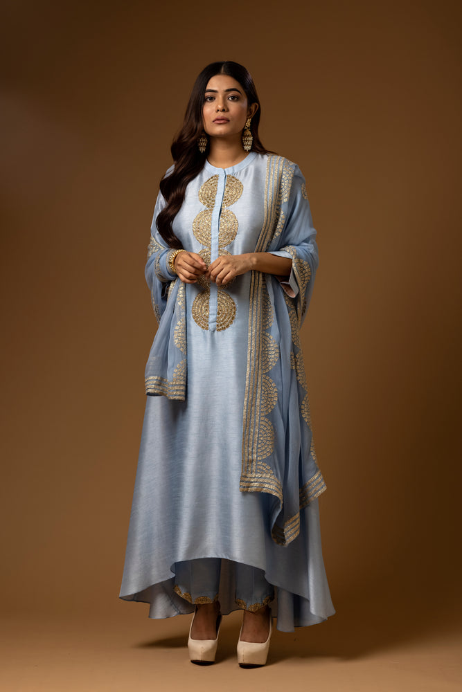 Chiffon Dupatta Set