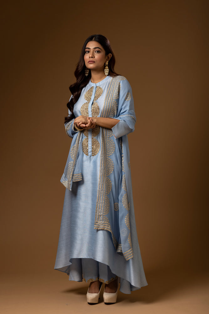 Chiffon Dupatta Set