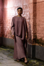 Cowl Drape Dress