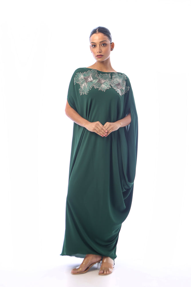 One Sided Drape Dress
