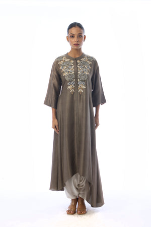 Floral Embroidered Kurta