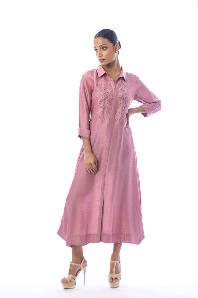 Shirt-styled Long Kurta