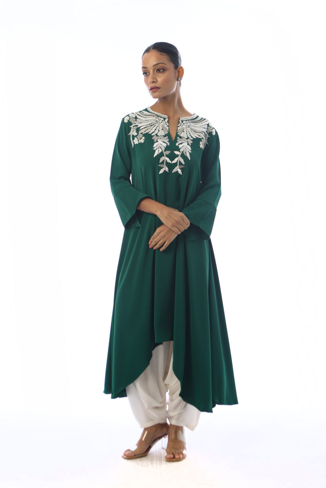 Floral Embroidered Tunic