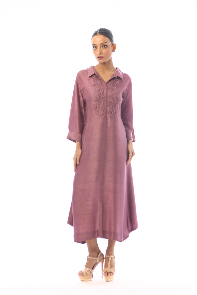 Shirt-styled Long Kurta