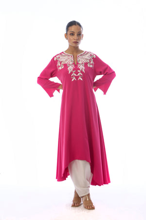 Floral Embroidered Tunic