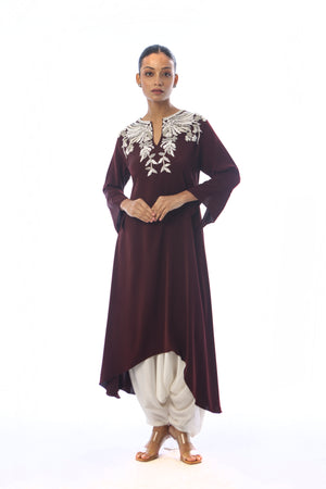 Floral Embroidered Tunic