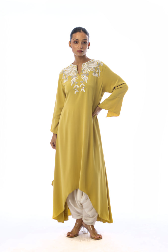 Floral Embroidered Tunic