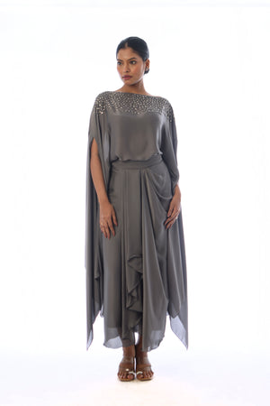 Pleated Skirt Set