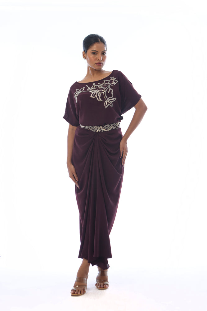 Embroidered Skirt Set