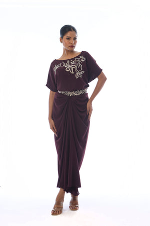 Embroidered Skirt Set