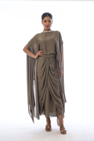 Cape Skirt Set