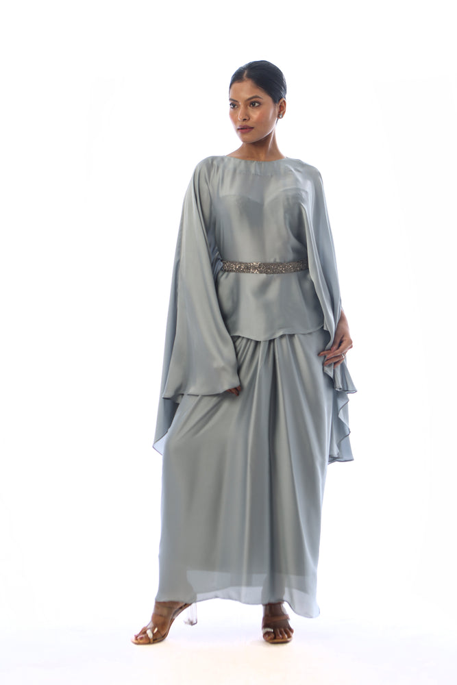 Belted Skirt Set