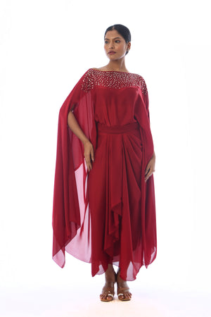 Pleated Skirt Set