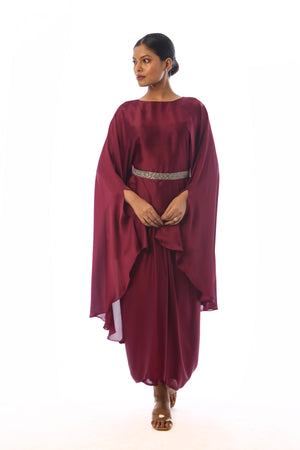 Belted Skirt Set
