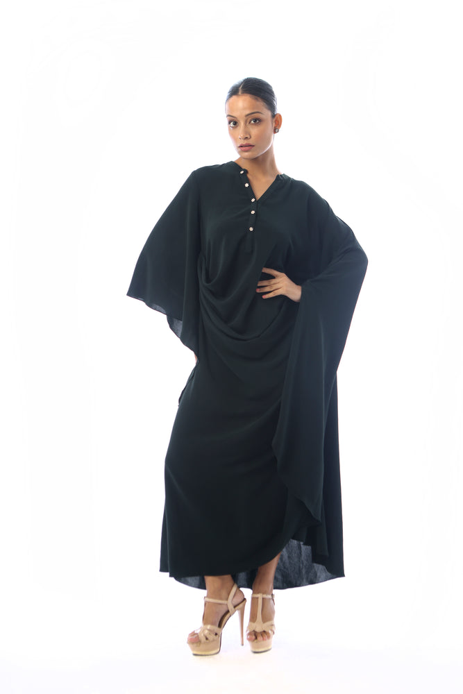 Kaftan Drape Dress