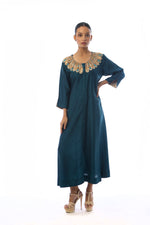 Feather Embroidered Kurta