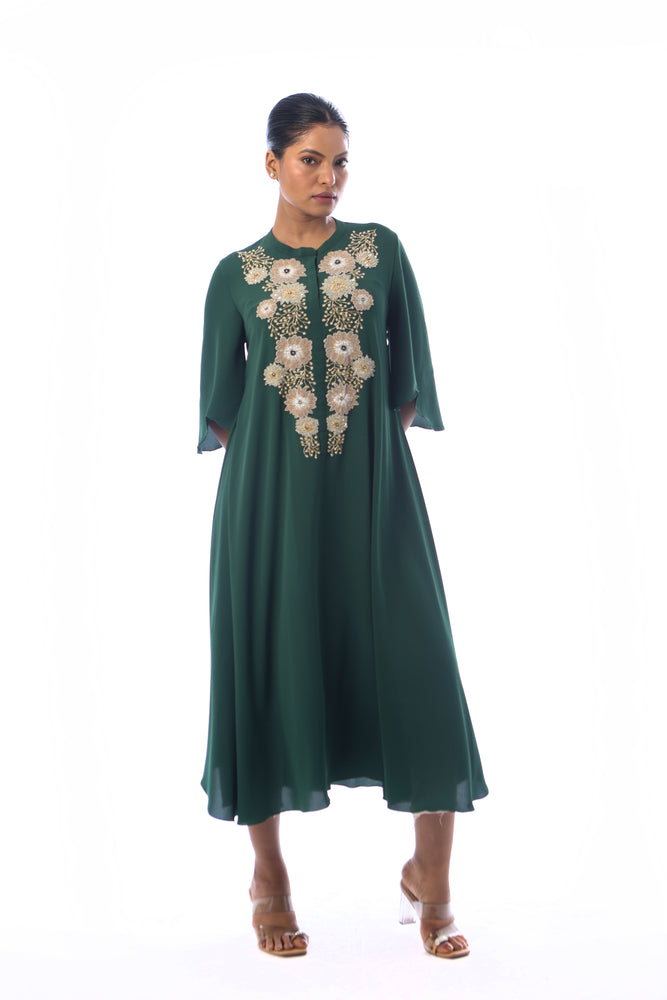Floral Asymmetric Tunic