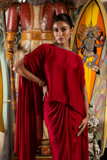 Cape Skirt Set