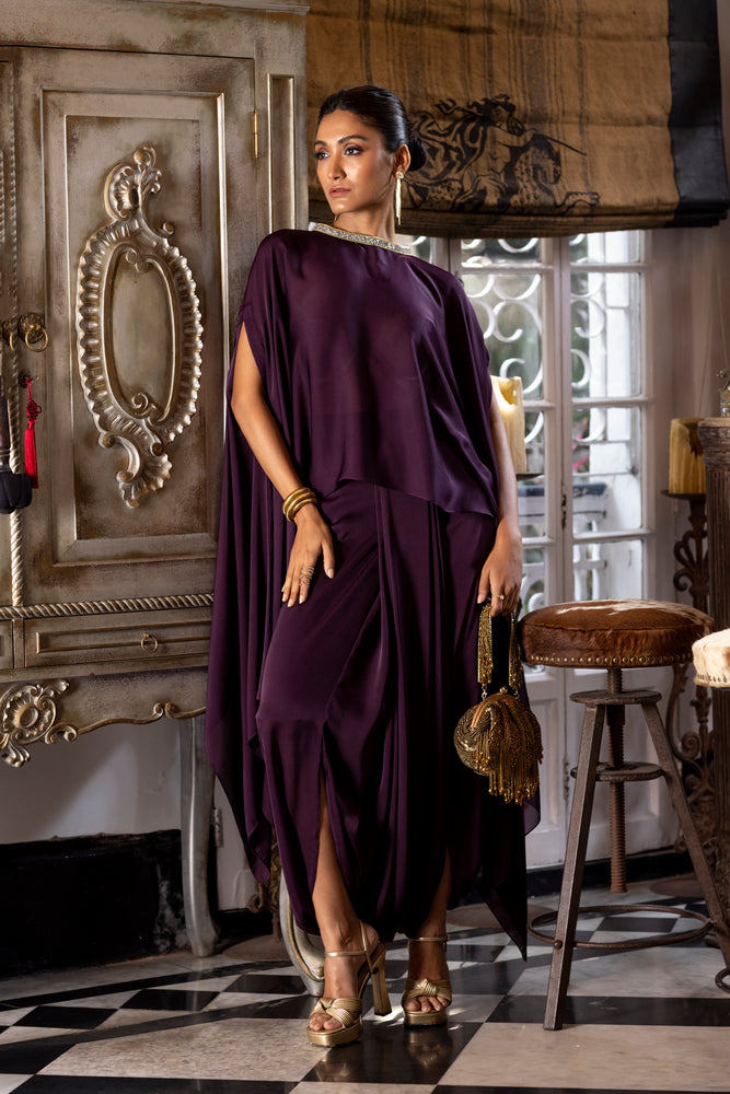 Cape Dhoti Set