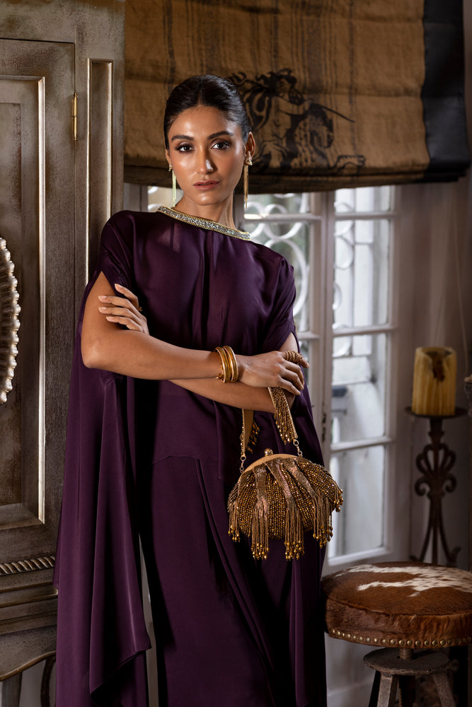 Cape Dhoti Set