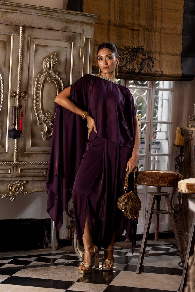 Cape Dhoti Set