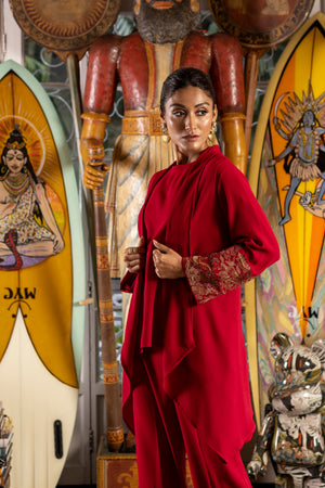 Sleeve embroidered Set