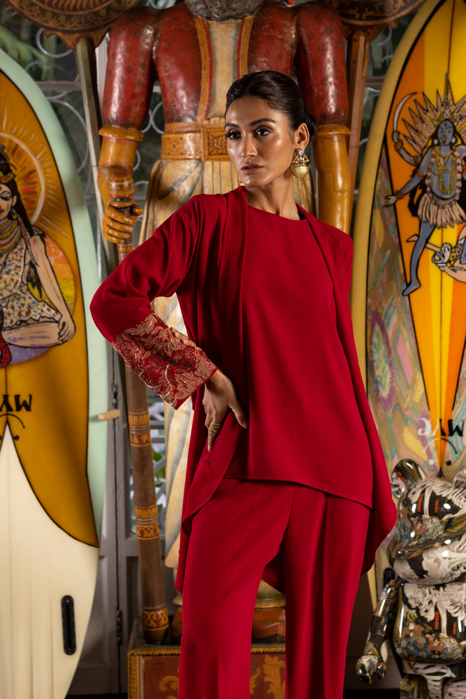Sleeve embroidered Set