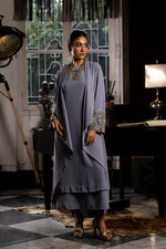 Double Layer Embroidered  Jacket