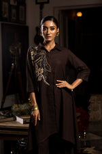 Embroidered Shirt Set
