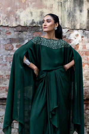 Pleated Skirt Set