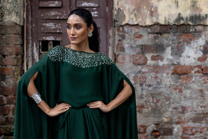 Pleated Skirt Set
