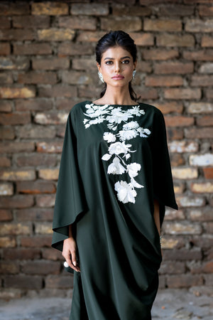 Asymmetric Drape Dress
