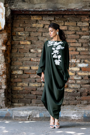 Asymmetric Drape Dress